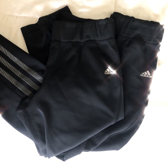 2 pairs of adidas yoga pants 🕶🐾🍙⚽️🎱🎳🎮 - Picture 1 of 4